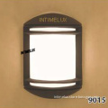 9015-LED traditional half round exterior countryside wall light lantern